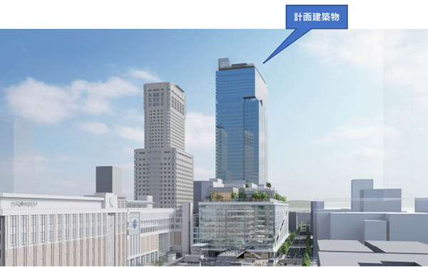 札幌駅交流拠点北5西1・西2地区市街地再開発