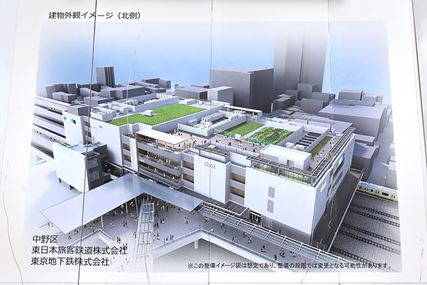 (仮称)中野駅西口開発