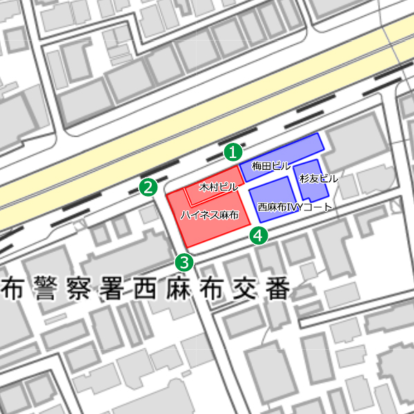 (仮称)ハイネス麻布・木村ビル共同建替計画