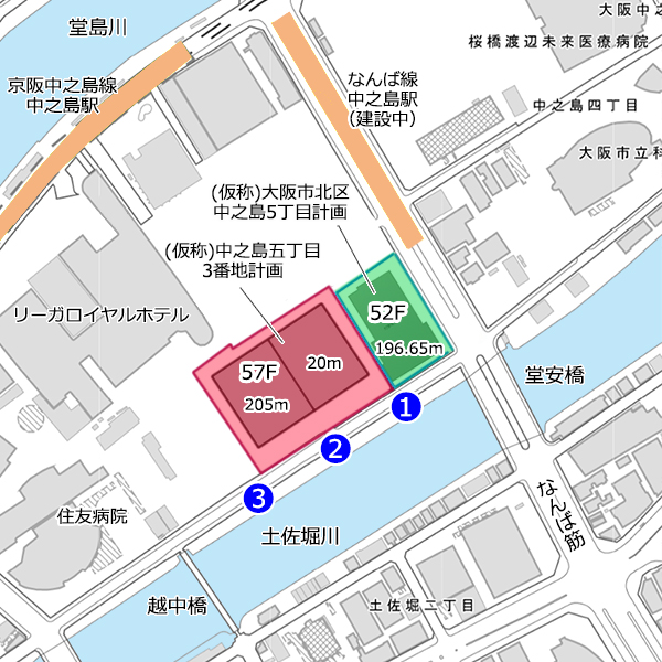 (仮称)中之島五丁目3番地計画