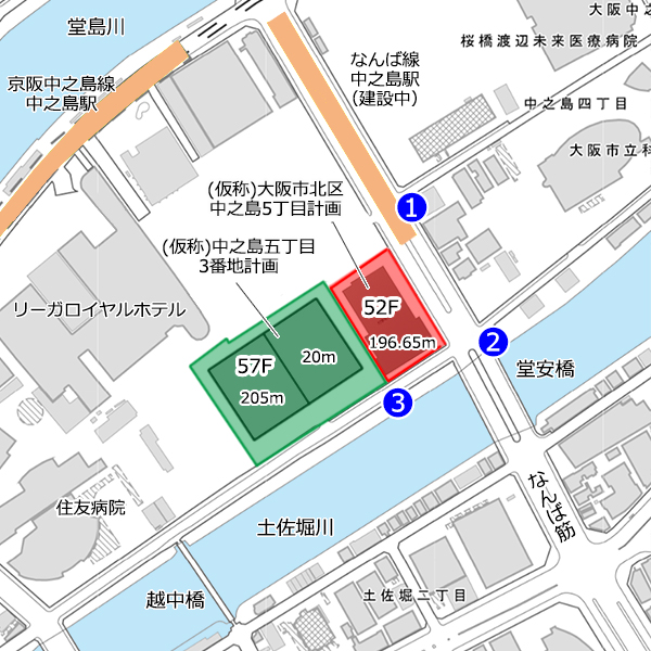 (仮称)大阪市北区中之島5丁目計画