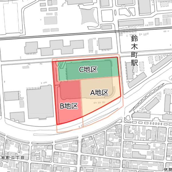 (仮称)鈴木町駅前南地区開発計画