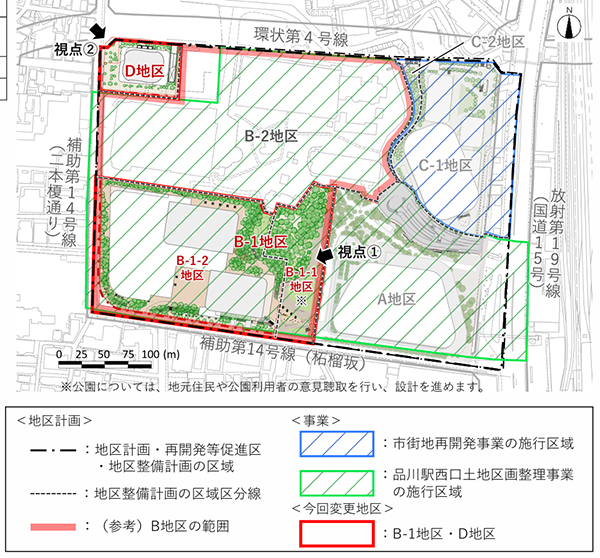 品川駅西口地区 Ｄ地区