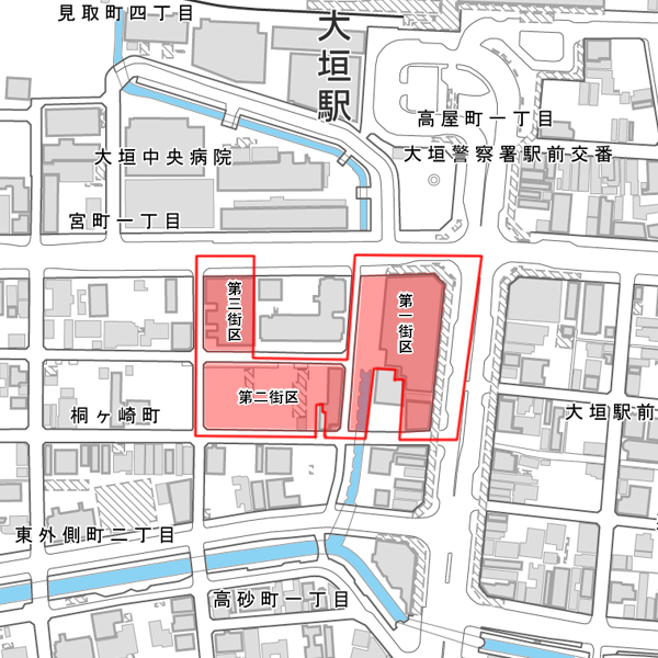 大垣駅南前地区第一種市街地再開発事業