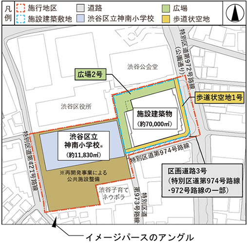 公園通り西地区第一種市街地再開発事業
