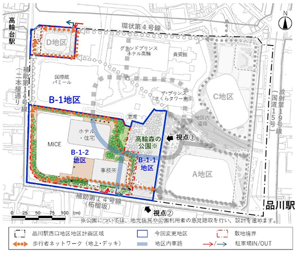品川駅西口地区B-1-2地区