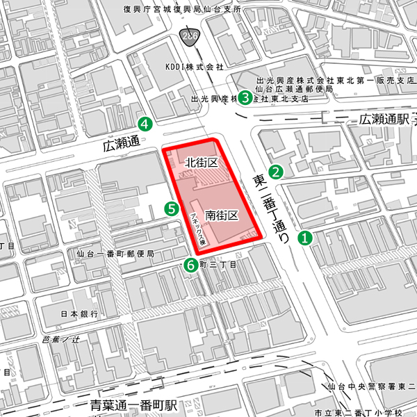 (仮称)仙台市青葉区一番町三丁目七番地区再開発計画