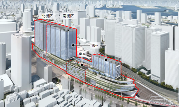 品川駅街区地区開発計画