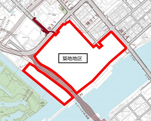 築地地区まちづくり事業